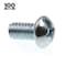 Prime-Line 1/4"-20 x 1/2 in Slotted Round Machine Screw, Zinc Plated 100 PK 9005127 - alternate 3